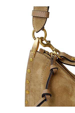 Borsa Oskan Soft Zip In Pelle Di Vitello Scamosciata ISABEL MARANT | BF0066FAB2C03M50TA